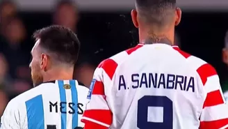 Messi se pronunció tras escupitajo de Antonio Sanabria, delantero de Paraguay