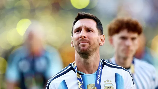 Lionel Messi envió un mensaje tras perder la final 2026. Foto: Reuters