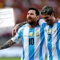 Rodrigo De Paul le dedicó un emotivo mensaje a Lionel Messi por su retiro de Argentina Rodrigo De Paul le dedicó un emotivo mensaje a Lionel Messi por su retiro de Argentina