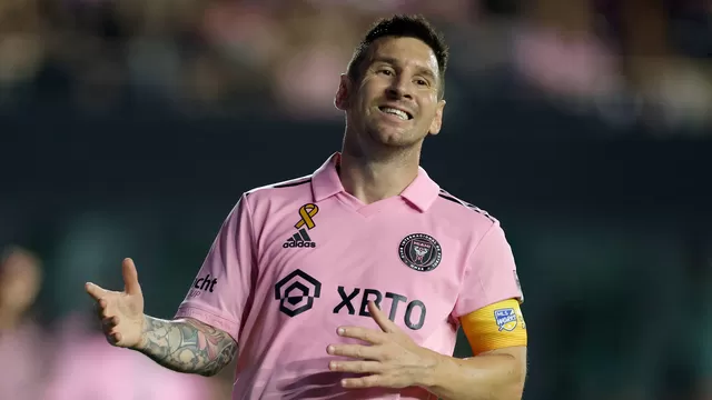 Messi dejó la cancha a los 37 minutos en el último partido de Inter Miami. | Video: Canal N