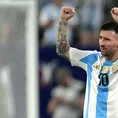 Lionel Messi tomó la palabra tras clasificar a la final de la Copa América 2024