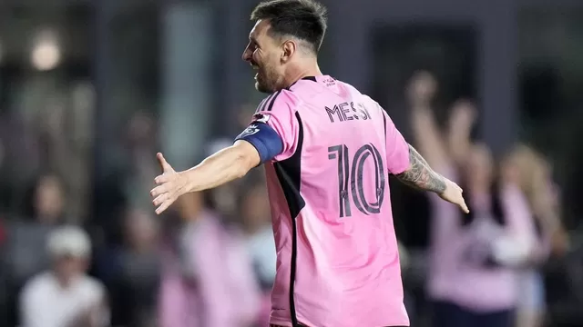 Gol de Lionel Messi. | Foto: AFP/Video: Apple TV