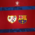 Barcelona venció 2-1 a Rayo Vallecano y avanzó a los cuartos de final de la Copa del Rey