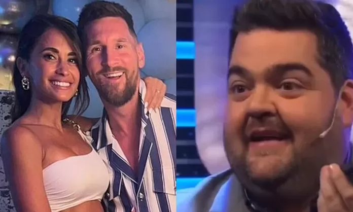 Lionel Messi y Antonela Roccuzzo le enviaron un divertido audio a conductor  de TV