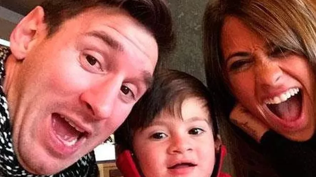Lionel Messi y Antonella Roccuzzo presentaron a Mateo al mundo-foto-1