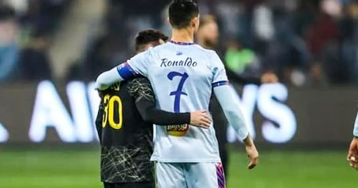 Lionel Messi y Cristiano Ronaldo compartieron imágenes de su reencuentro |  America deportes