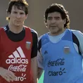 Lionel Messi y la emotiva publicación a un año del fallecimiento de Diego Maradona