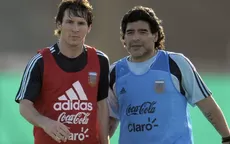 Lionel Messi y la emotiva publicación a un año del fallecimiento de Diego Maradona - Noticias de diego-forlan