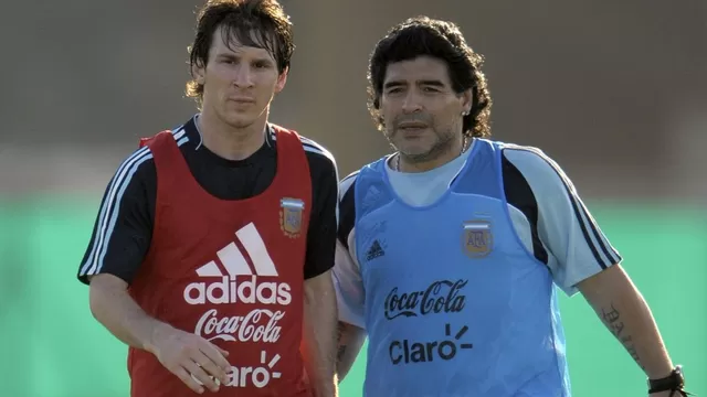 Lionel Messi y la emotiva publicación a un año del fallecimiento de Diego Maradona