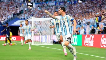 Lionel Messi y un excelente control para anotar GOLAZO 1-0 de Argentina sobre Cabo Verde
