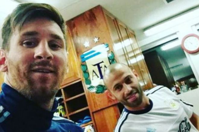 Lionel Messi Y Javier Mascherano Se Sumaron A La Selección Argentina ...