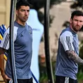 Messi y Luis Suárez entrenaron juntos por primera vez en Inter Miami