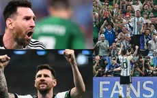 Las mejores fotos del festejo de Lionel Messi tras anotarle a México - Noticias de lionel messi