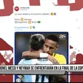 Lionel Messi y Neymar se enfrentarán en la final de la Copa América