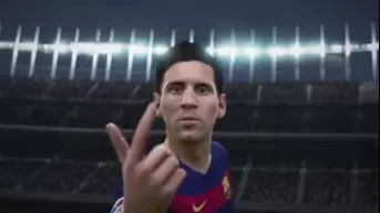 Lionel Messi y las nuevas celebraciones que ahora ofrece el FIFA 16