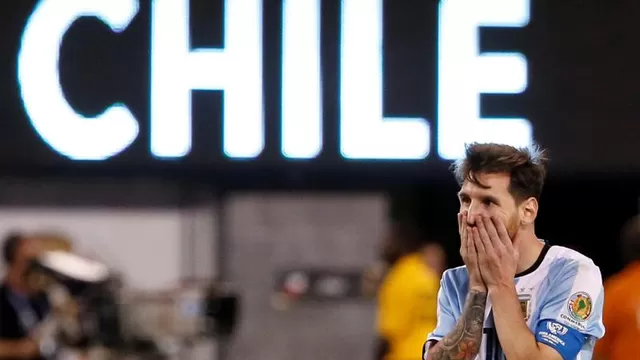 Messi anunci&amp;oacute; su renuncia a la selecci&amp;oacute;n argentina tras perder ante Chile por penales.-foto-1