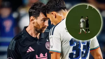 Lionel Messi y la reacción a un rival por la que puede ser sancionado en la MLS