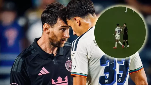 En el calor del partido, un cruce de palabras derivó a un 'manazo' del argentino al jugador del Philadelphia Union y por el incidente podría ser sancionado. | Video: X de Sujoy - MLS