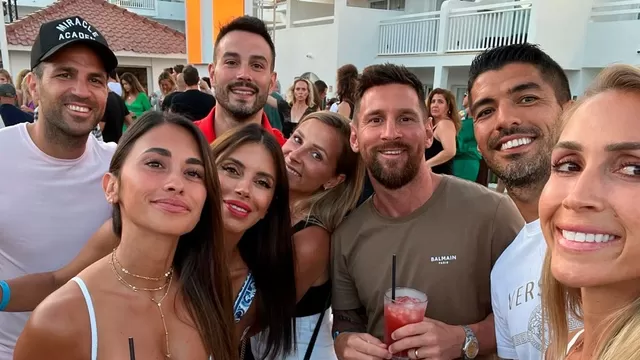 ¿Lionel Messi y sus amigos compartieron con Paula Manzanal en Ibiza?