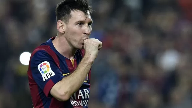 Messi y su felicidad al convertirse en goleador histórico de la Liga-foto-5