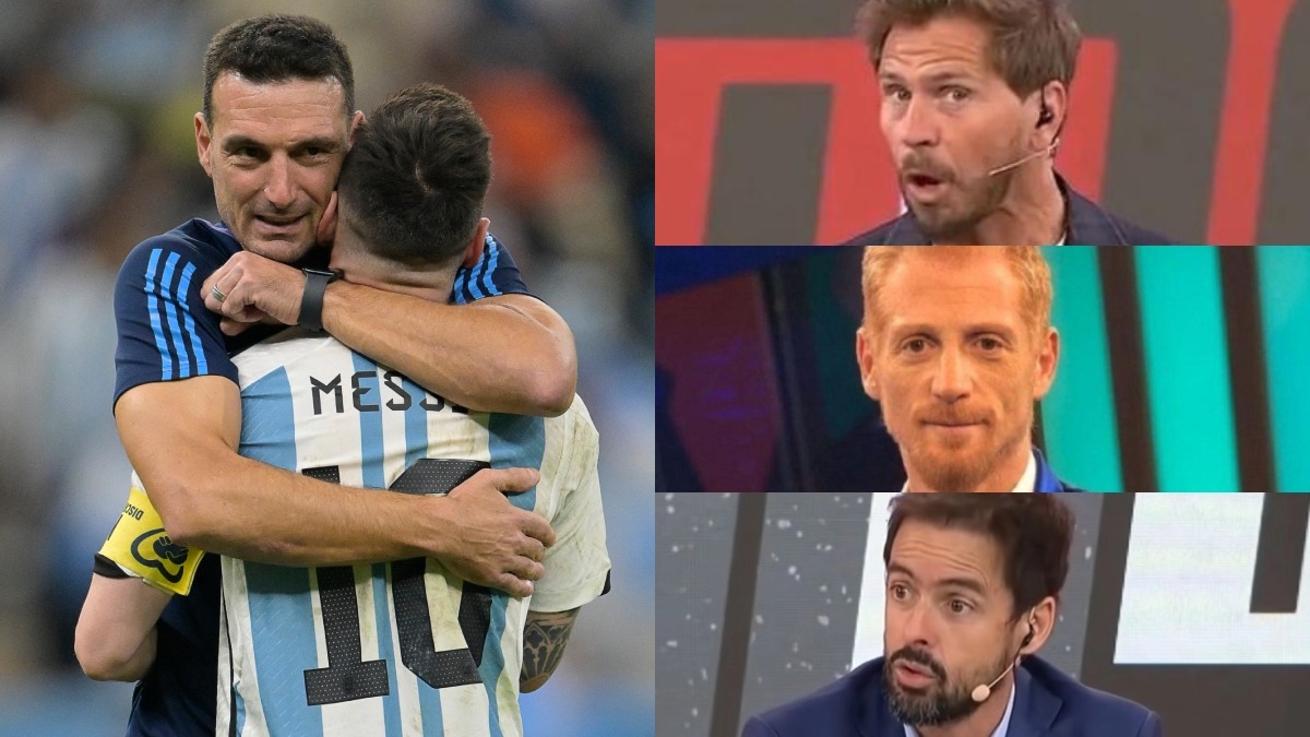 Argentina goleó a Croacia y clasificó a la final. | Foto: AFP/Video: Espn-Fox