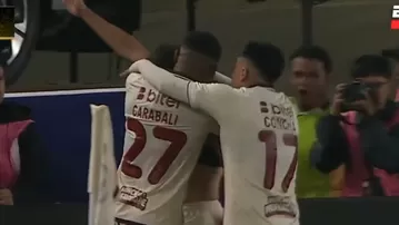 Lisandro Alzugaray convirtió el 3-2 de Universitario vs Nacional