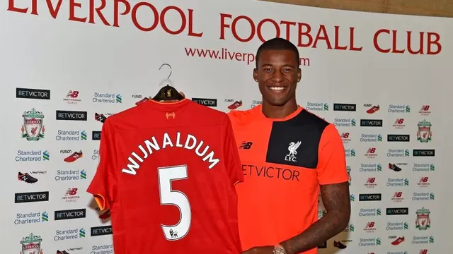 Liverpool contrató al holandés Georginio Wijnaldum del Newcastle