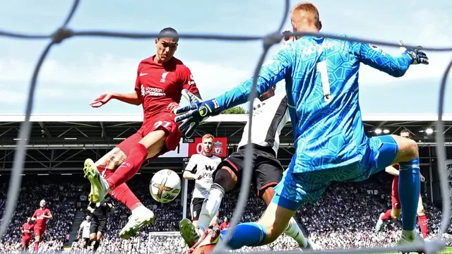 Liverpool: Darwin Núñez marcó un genial gol de taco en el 2-2 ante Fulham