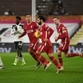 Liverpool empató 1-1 con Fulham y perdió oportunidad de ponerse líder en solitario de la Premier