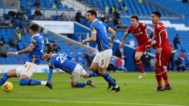 Livepool lidera la liga inglesa con 21 puntos. | Foto: Liverpool Livepool lidera la liga inglesa con 21 puntos. | Foto: Liverpool