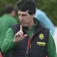 Unai Emery, DT del Villarreal: "Liverpool es favorito, pero queremos competir"