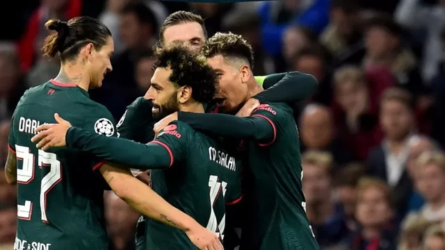 Liverpool goleó 3-0 al Ajax y avanzó a octavos de final de la Champions 