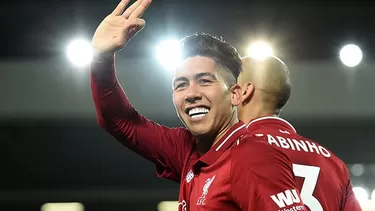 Firmino anotó un &#39;hat-trick&#39; frente al Arsenal. | Foto: AFP.