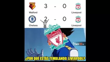 Liverpool no se salvó de los memes.