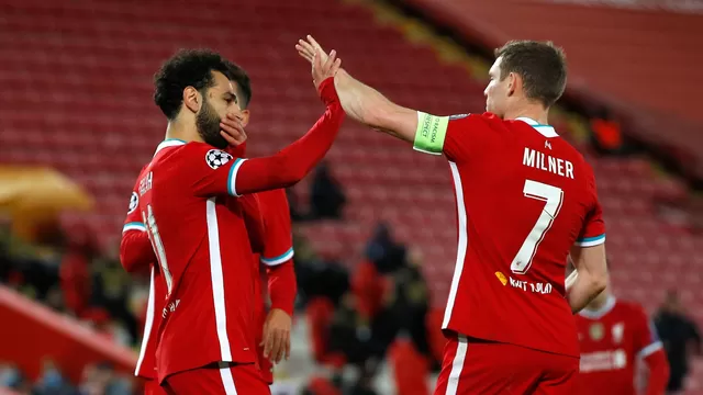 Jota y Salah le dieron el triunfo al cuadro inglés. | Foto: Liverpool