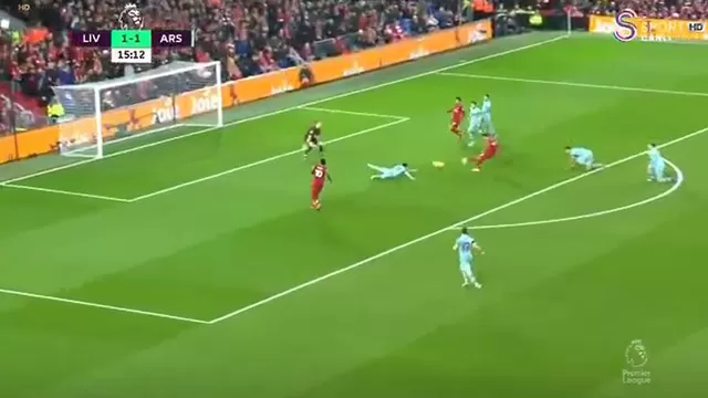 Firmino marc&oacute; el 2-1 al minuto 16. | Video: Sport HD Canli