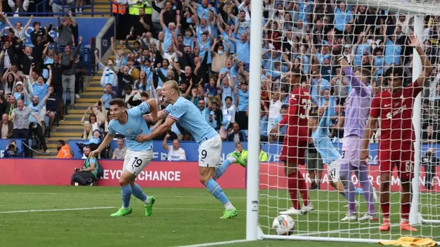 Liverpool vs. Manchester City: Julián Álvarez puso el 1-1 con su primer gol en los &#39;Citizens&#39;