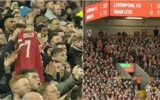 Liverpool vs. Manchester United: Emotiva ovación en apoyo a Cristiano Ronaldo - Noticias de cristiano ronaldo