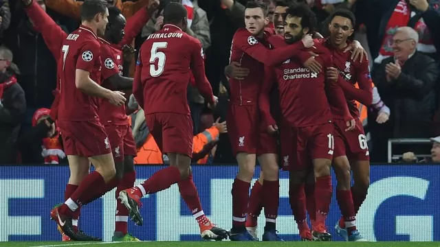 Liverpool clasificó como segundo a los octavos de la Champions. | Foto: AFP