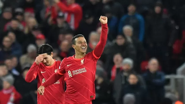 Liverpool vs. Porto: El impresionante gol desde fuera del área de Thiago Alcántara