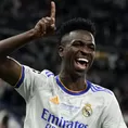 Liverpool vs. Real Madrid: Vinicius Junior marcó el 1-0 en el Stade de France