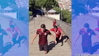 Lo que no se vio de los festejos de Flamengo campeón de Libertadores