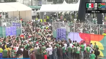 Locura por la inauguración del Mundial 2026: Miles de hinchas ingresan al Estadio Azteca