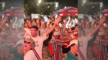 Locura en Río tras el triunfo del Fluminense sobre el Inter Milán