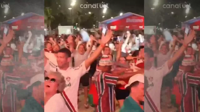 Se desató la locura en Río de Janeiro tras el histórico triunfo del Fluminense sobre el Inter Milán. | AD