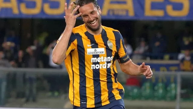 Luca Toni se despidió del fútbol con golazo y triunfo sobre la Juventus