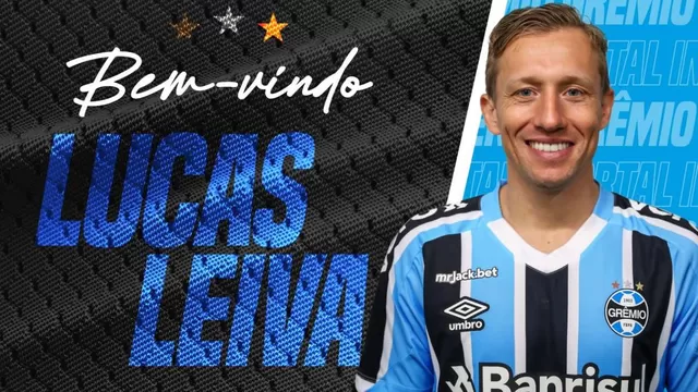 Lucas Leiva vuelve a Gremio, club donde se formó, tras 15 años en Europa