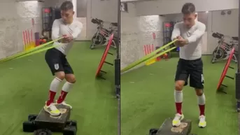 Lucas Torreira detiene su entrenamiento para bailar al ritmo de El Taxi