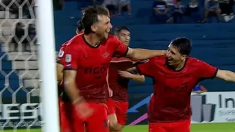 Luciano Nequecaur, ex Sport Boys, anotó su primer GOL con Libertad en la Liga Paraguaya