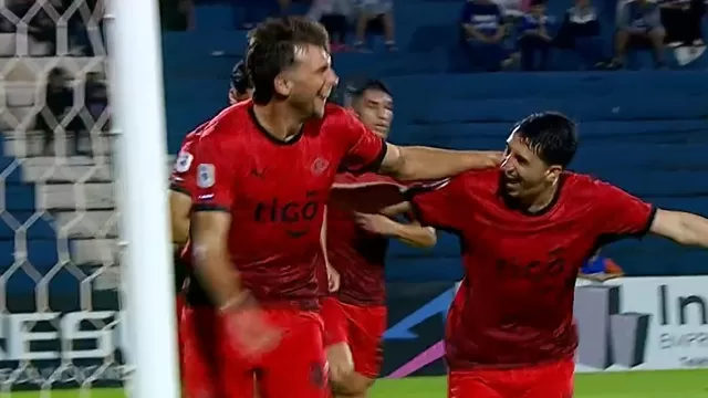 Luciano Nequecaur anotó GOLAZO con Olimpia para el 2-0 sobre 2 de Mayo / Foto y video: Tigo Sports Paraguay